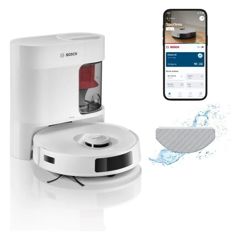 Bosch robot usisivač Spotless Advanced+ BCRD2W - Inelektronik
